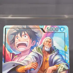 [LP] Silvers Rayleigh OP12-001 Parallel One Piece Card TCG Japanese - Image 3