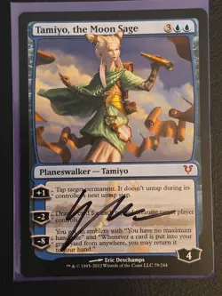Signed Tamiyo The Moon Sage Artist Proof Magic The Gathering Eric Deschamps - Image 4
