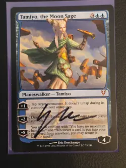 Signed Tamiyo The Moon Sage Artist Proof Magic The Gathering Eric Deschamps - Image 5