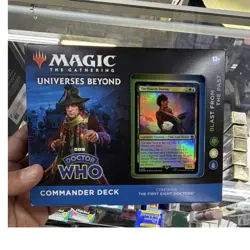 Magic: The Gathering Doctor Who Commander Deck Blast from the Past Fourth Doctor - Image 1