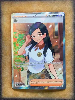 Pokemon Eri 136/131 SV8.5 Prismatic Evolutions Full Art Ultra Rare NM - Image 1