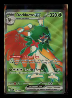 Decidueye ex 100/088 Holo Ultra Rare Perfect Order NM/M Pokemon - Image 1