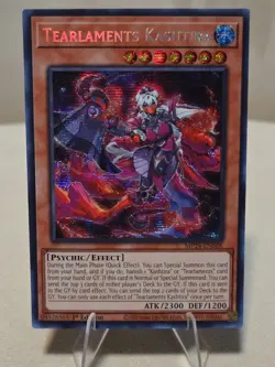 Yugioh Tearlaments Kashtira MP24-EN066 Prismatic Secret Rare 1st Edition - Image 1