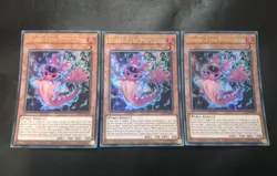 3x Snake-Eyes Poplar (Ultra Rare) 25LP-EN002 Limited Edition Yugioh Playset NM - Image 1