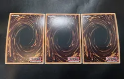 3x Snake-Eyes Poplar (Ultra Rare) 25LP-EN002 Limited Edition Yugioh Playset NM - Image 2