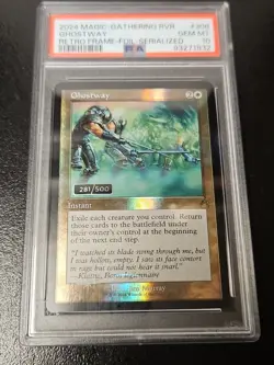 Magic MTG - Ghostway RVR #308 Serial 281/500 PSA 10 Ravnica Remastered - Image 1