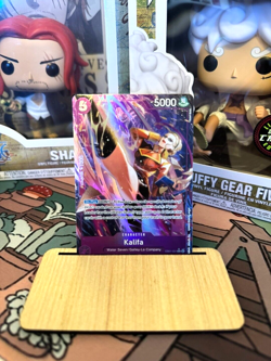 One Piece TCG English Memorial Collection Rare Alt Art Kalifa EB01-031 Near Mint - Image 1