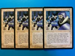 MTG 4x Call to Arms Ice Age Legacy Magic the Gathering Card x4 LP - Image 1