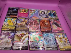 Pokemon TCG Ultra Rare Lot 15 Cards Full Art, Vmax, Lugia Dragonite Giacomo - Image 1
