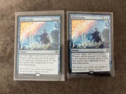 Secrets Of Strixhaven, Magic the gathering, 2x Mana sculpt, Rare. Blue - Image 1