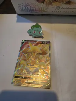 Pokemon Alakazam v TCG Full Art Ultra Rare Card Vivid Voltage 172/185 Holo - Image 3