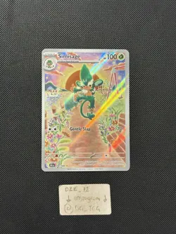 Pokemon Black Bolt - Simisage - 090/086 - Illustration Art Rare - M/NM - Image 5