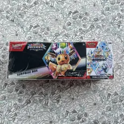 Pokemon Prismatic Evolutions Surprise Box And Booster Bundle Sam's Club - Image 1