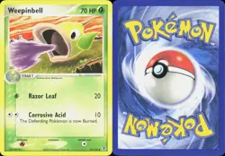 WEEPINBELL 51/112 UC FIRERED & LEAFGREEN POKEMON NM/M Tomokazu Komiya - Image 1