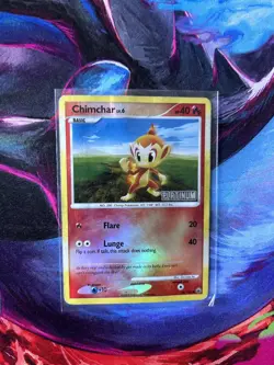 Chimchar 056/100 Holo Promo Burger King Promos Pokemon Damaged - Image 1
