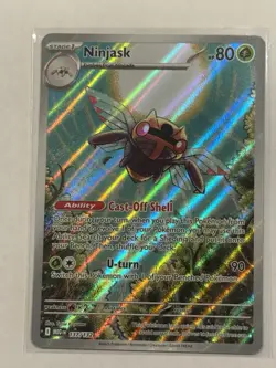 Pokemon TCG: Ninjask (Illustration Rare) - 137/132 - ME01: Mega Evolution - NM - Image 1