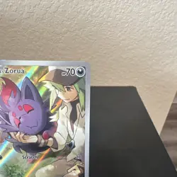 Pokemon TCG N's Zorua 189 SV: Scarlet & Violet Promo Full Art Holo 70 HP Basic - Image 5