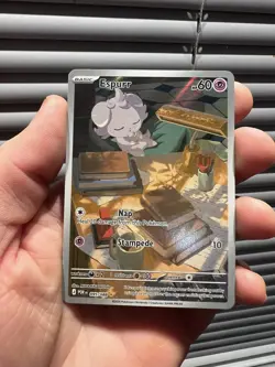 Pokemon TCG Espurr 095/088 Illustration Rare Holo Perfect Order NM - Image 1