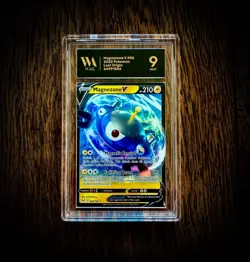 Pokemon TCG Magnezone V 056/196 Lost Origin [9 Mint Graded] Slab Rare 2022 - Image 1