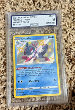 Pokemon Slab - Drizzile SV026 - Graded 9 Mint - Shining Fates 2021 - Image 1