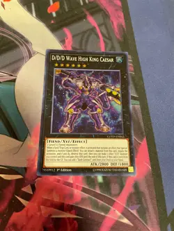YUGIOH - D/D/D WAVE HIGH KING CAESAR - SUPER RARE - 1ST ED - NM - COTD - Image 1