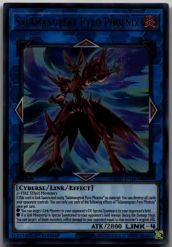 Salamangreat Pyro Phoenix Ultra Rare 2020 Tin of Lost Memories MP20-EN169 LP - Image 1