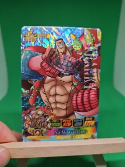 LP Franky Strawhats Ic1-Cp1 SEC Foil One Piece OnePy Berry Match Bandai CCG JP - Image 1