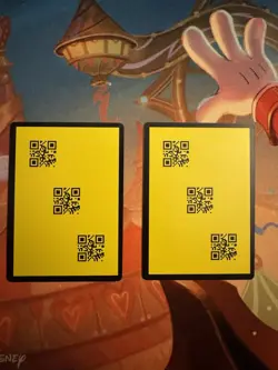 Disney Lorcana TWO Discard Error Card Wilds Unknown - Image 1
