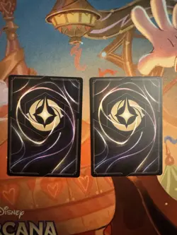 Disney Lorcana TWO Discard Error Card Wilds Unknown - Image 2