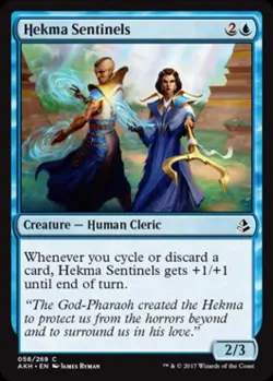 Hekma Sentinels - Light Play MTG Amonkhet - Image 1