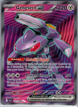 Genesect ex 161/086 SV: Black Bolt - Pokemon Card - NM - Image 1