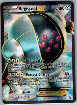 Registeel EX (Full Art) 122/124 Dragons Exalted - Pokemon Card - NM - Image 1