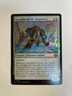 1x Modern Horizons 3 Guardian Of The Forgotten Foil NM/M Magic The Gathering Mtg - Image 1