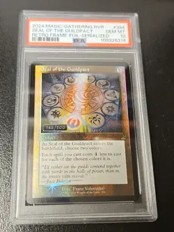 Magic MTG - Seal Of The Guildpact RVR #394 Serial 146/500 PSA 10 Ravnica - Image 1