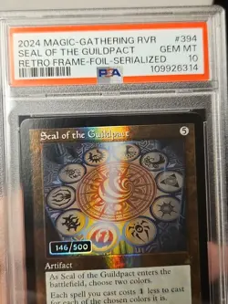 Magic MTG - Seal Of The Guildpact RVR #394 Serial 146/500 PSA 10 Ravnica - Image 3