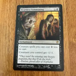 Heartless Summoning 104 Rare Innistrad Magic: The Gathering Lightly Played - Image 1