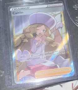 Pokemon TCG Caitlin 189/198 Full Art Ultra Rare Chilling Reign Pokemon - Image 1