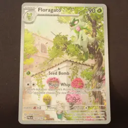 Floragato SV02: Paldea Evolved Pokemon CIllustration Rare Holofoil 197/193 NM - Image 1