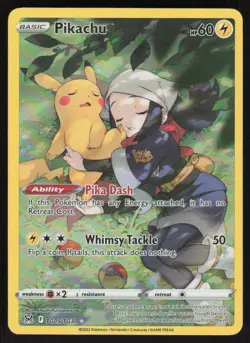 Pikachu TG05/TG30 Holo Lost Origin Trainer Gallery Pokemon NM - Image 1
