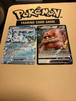 2 Card Pokemon TCG Lot Ex And V - Image 5
