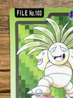 Pokemon Carddass Card Exeggutor File No.103 Bandai Pocket Monsters 1997 Japan - Image 3