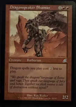 Dragonspeaker Shaman - Scourge - Magic The Gathering MTG Card - Image 1
