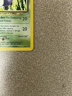 Jumpluff 7/111 Rare Neo Genesis Pokemon Unlimited Holo -MODERATELY PLAYED- - Image 4