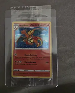 Pokemon TCG - Special Delivery Charizard (Black Star Promo) SWSH075 - NEW - Image 1