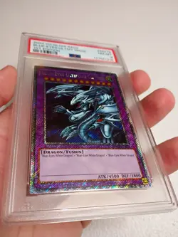 2024 YU-GI-OH! Blue Eyes Ultimate Dragon RA03-EN178 PSA 8 - Image 4