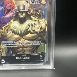 Rob Lucci OP07-079 Leader Alternate Art One Piece 500 Years in the Future ACE 10 - Image 4