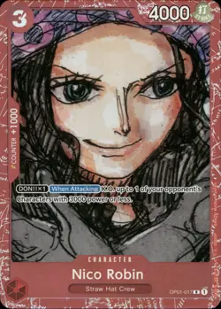 One Piece TCG • Nico Robin OP01-017 • Promo • ENG/NM - Image 1