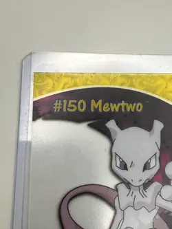 Pokemon Topps #150 Mewtwo PC5 Clear Tv Animation Clear Card Blue Label - Image 3