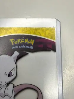 Pokemon Topps #150 Mewtwo PC5 Clear Tv Animation Clear Card Blue Label - Image 4