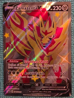 Zamazenta V (Shiny) - Holo Promo SWSH: Sword & Shield Promo Cards SWSH293 LP - Image 1
